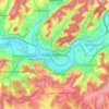 Hammelburg topographic map, elevation, terrain