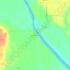 Carpenters Bluff topographic map, elevation, terrain