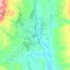 Mocoa topographic map, elevation, terrain