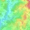 Salayes topographic map, elevation, terrain