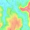 Ramokholokotha topographic map, elevation, terrain