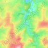 Le Moulin Lardot topographic map, elevation, terrain