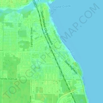 Hopkins topographic map, elevation, terrain
