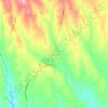 Δαμιανό topographic map, elevation, terrain