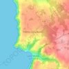 Traou ar Wazh topographic map, elevation, terrain