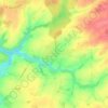 Chaudron-en-Mauges topographic map, elevation, terrain