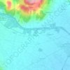 Santa Croce topographic map, elevation, terrain