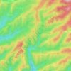 Barota topographic map, elevation, terrain