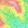 Egerton topographic map, elevation, terrain