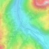 Sankt Stephan topographic map, elevation, terrain