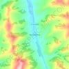 Матвеевка topographic map, elevation, terrain