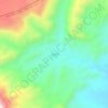 Inzerki topographic map, elevation, terrain
