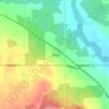 Tees topographic map, elevation, terrain