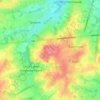 Tuitenberg topographic map, elevation, terrain