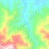 Pulau Beringin topographic map, elevation, terrain