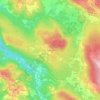Blatna Vas topographic map, elevation, terrain