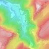 La Verrerie topographic map, elevation, terrain