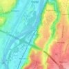 Cheratte topographic map, elevation, terrain