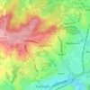 Upper Hale topographic map, elevation, terrain