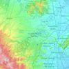 Ciudad Nicolás Romero topographic map, elevation, terrain