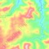 Lumbia topographic map, elevation, terrain