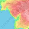 Keravel topographic map, elevation, terrain