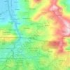 Ambiong topographic map, elevation, terrain