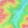 Haut de Catarrabes topographic map, elevation, terrain