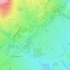 Debarde topographic map, elevation, terrain