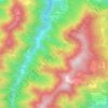 Caviana topographic map, elevation, terrain