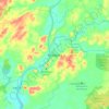 Andagoya topographic map, elevation, terrain