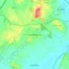 Forthampton topographic map, elevation, terrain