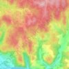 Martignac topographic map, elevation, terrain