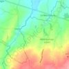 Le Glinel topographic map, elevation, terrain