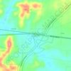 Buzzard Roost topographic map, elevation, terrain