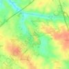 Lotissement du Petit Bourbon topographic map, elevation, terrain