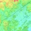 Välsta topographic map, elevation, terrain