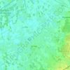 Kwaadhoek topographic map, elevation, terrain