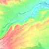 Ράχη topographic map, elevation, terrain