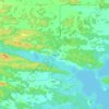 Lavigne topographic map, elevation, terrain