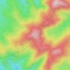 Titi topographic map, elevation, terrain