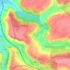 Val des Quatre Pignons topographic map, elevation, terrain