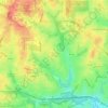 Kings Park West topographic map, elevation, terrain