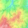 Villeneuve topographic map, elevation, terrain