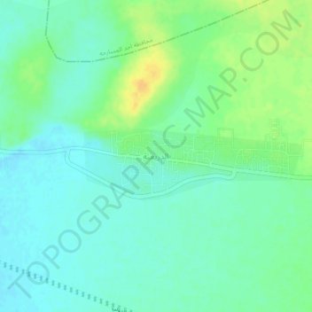 Ad Diriyah topographic map, elevation, terrain