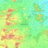 Madanapalle topographic map, elevation, terrain