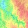 Le Tertre-ès-Salines topographic map, elevation, terrain