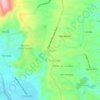Indangan topographic map, elevation, terrain