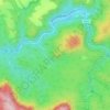 Ochsenkopf topographic map, elevation, terrain