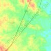 Terry topographic map, elevation, terrain